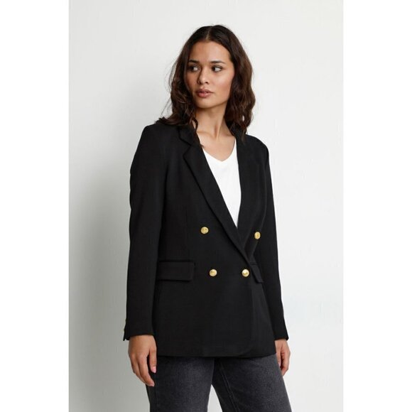 NWT CULTURE Black Cenette Classic Blazer - Picture 5 of 5